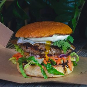 Banh Mi Burger - Vietnam Style