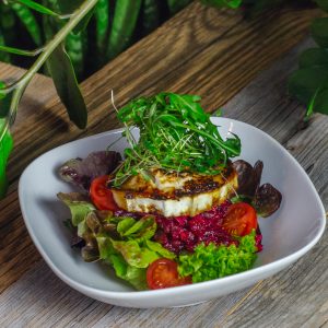 Ziegenkäse-Salat